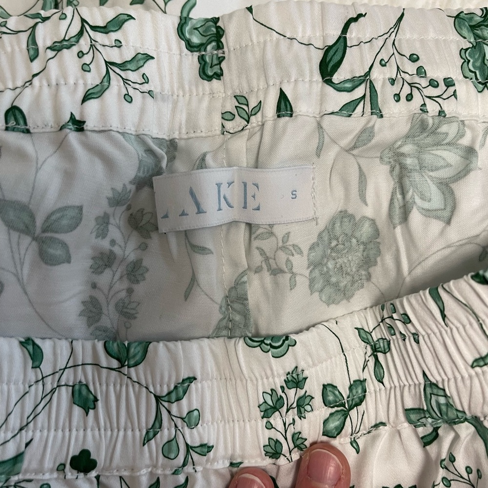 NWOT LAKE meadow vines pajama set - Picture 2 of 7